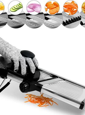 Mandoline Slicer Stainless Steel Vegetable Slicer Chopper Cu