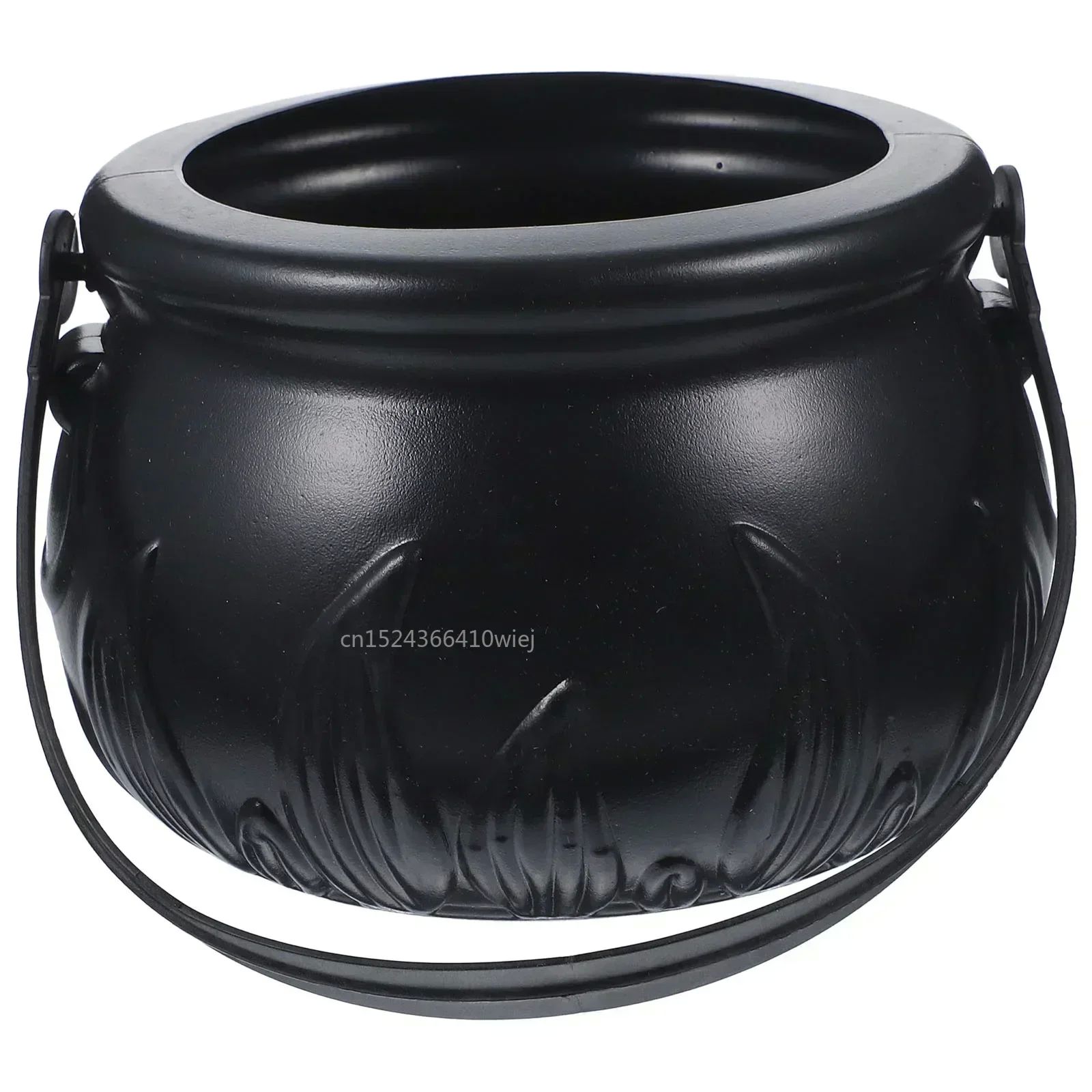 Wizard Witch Cauldron Decor Prop Halloween Parties Table Cen