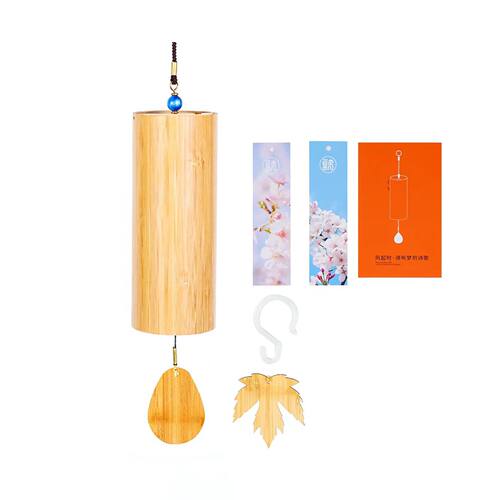 Bamboo Wind Chimes Windbell Windchime Chimes Craft Outdoor G