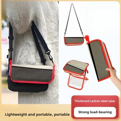 Folding Backpack Stool Portable Small Mazar Satchel Pen Bag