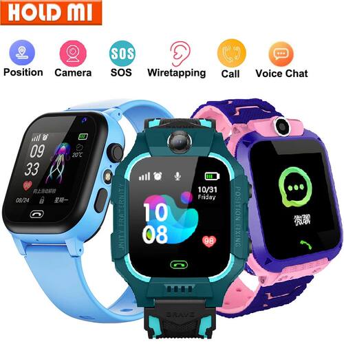 New Smart Watch Kids Position SOS Tracker Call Phone Voice C