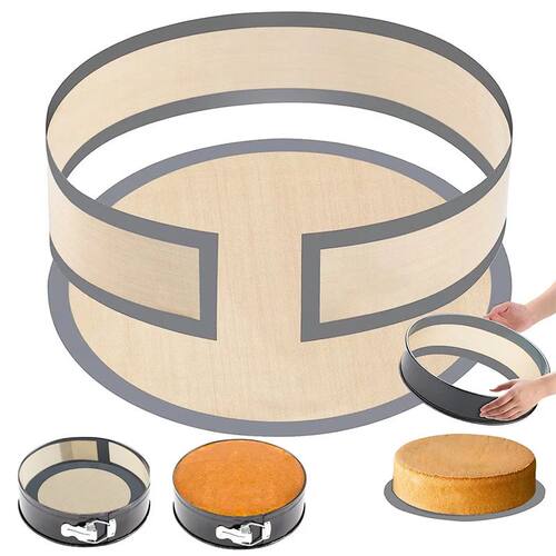 Silicone Round Baking Mat Air Fryer Oven Baking Sheets Non-S