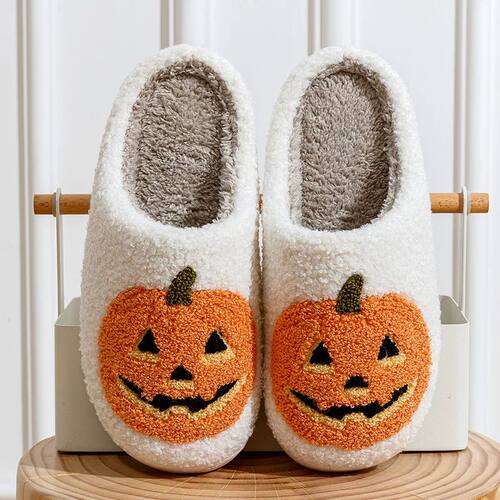 Classics Pumpkin Halloween Women's Slippers Winter Indoor Ca