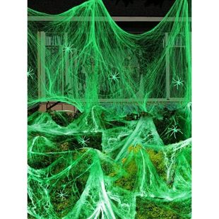 Glow The Web Dark Set Spider Spiders Fluorescent with
