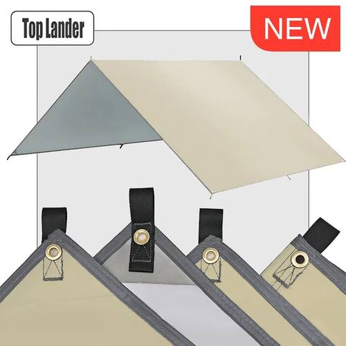 Camping Tarp Waterproof Tent Tourist Awning Shade Garden Can