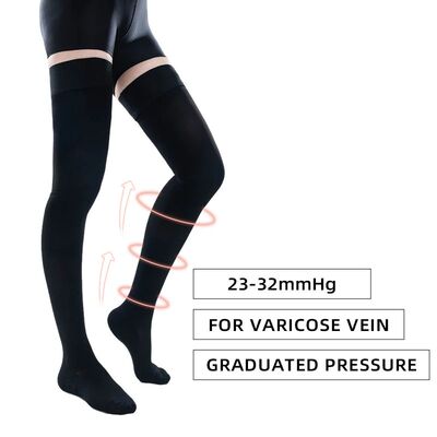 Compression Stockings 20-30mmHg Graduated Pressure Thigh Hig