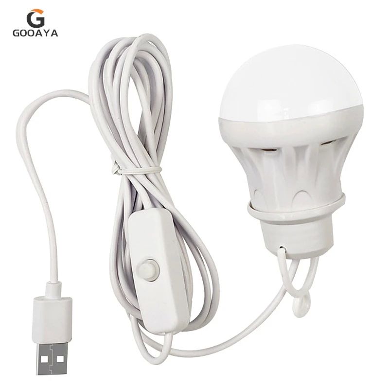 DC5V Led Lantern Camp Light Lamp Usb Emergency Bulb Hanging