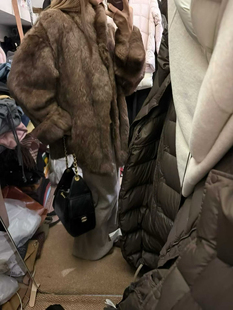 韩系25冬新款进口兔毛皮草年轻爆款V领高级感毛毛外套女宽松新款