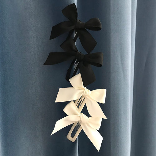 西子同款法式芭蕾风蝴蝶发卡侧边BB夹甜美少女高级感头饰刘海发饰