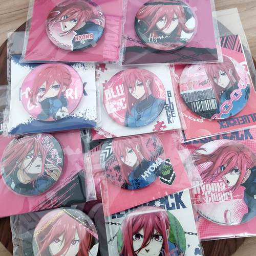 正版蓝色监狱千切豹马徽章吧唧