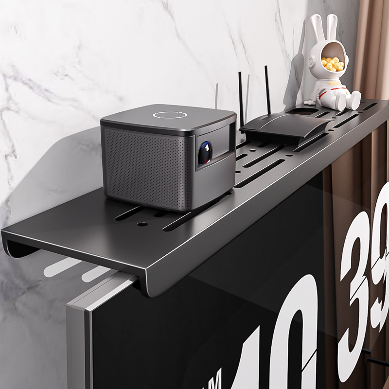 机顶盒置物架电视显示器置物架