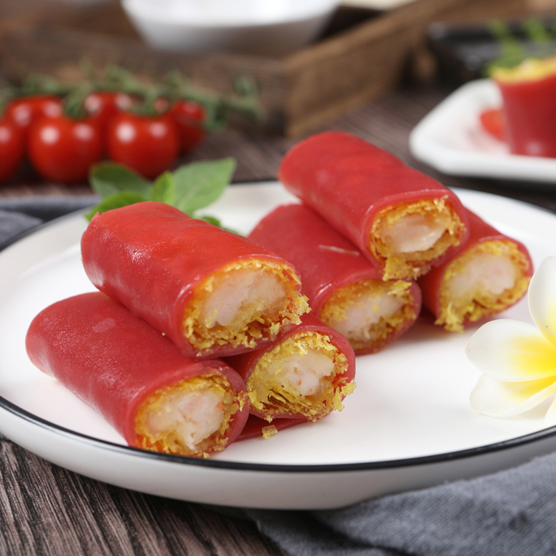 粤食福红米金莎虾仁肠粉家用商用