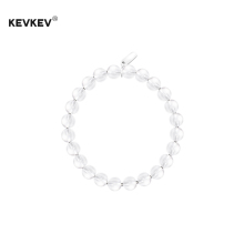 kevkev官方正品NUMBERING 赵露思同款7A超透纯银天然白水晶手串女