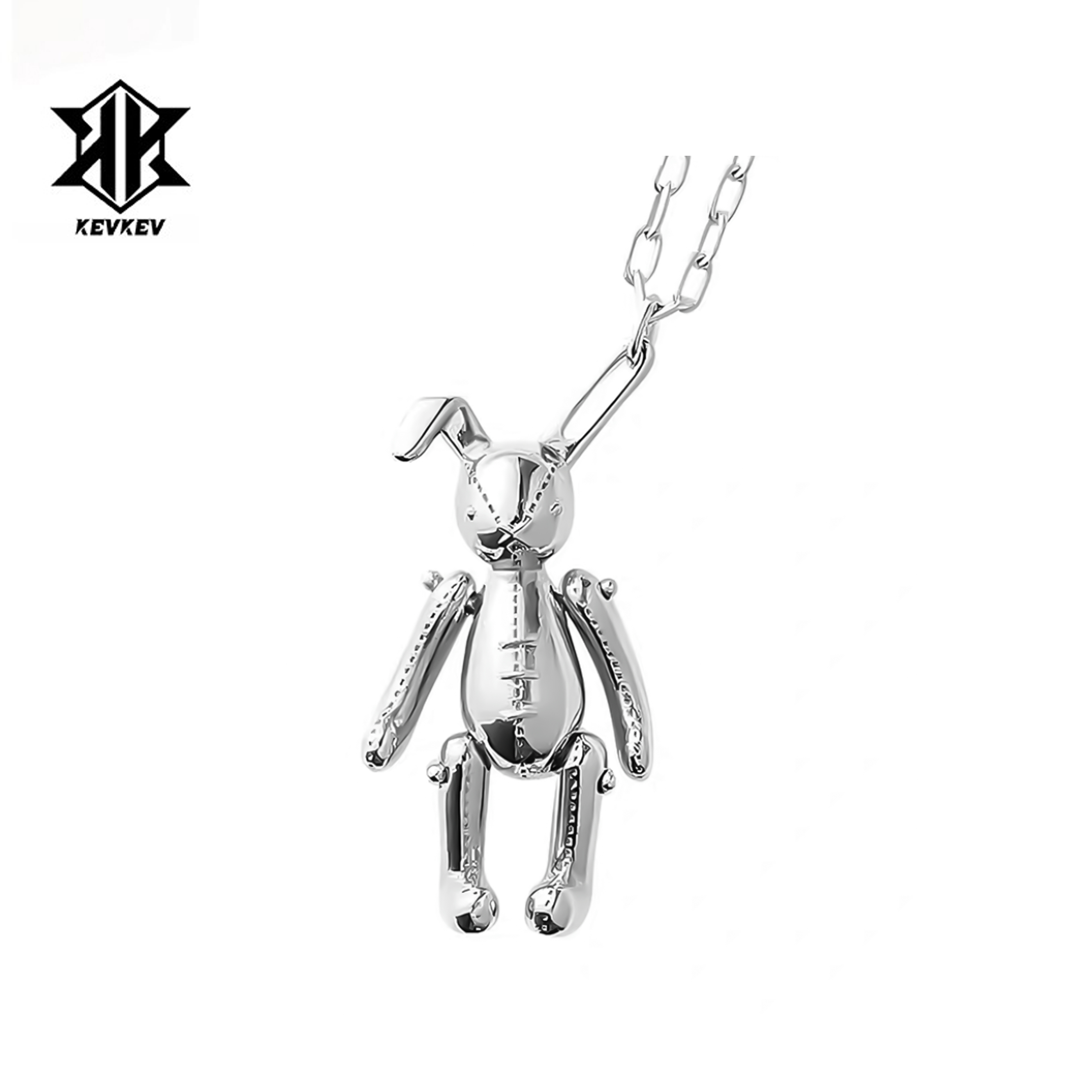 官方正品折耳情侣款项链