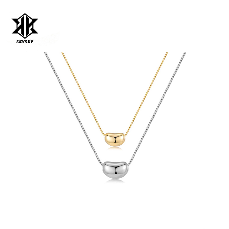 杨紫同款s925银相思豆项链