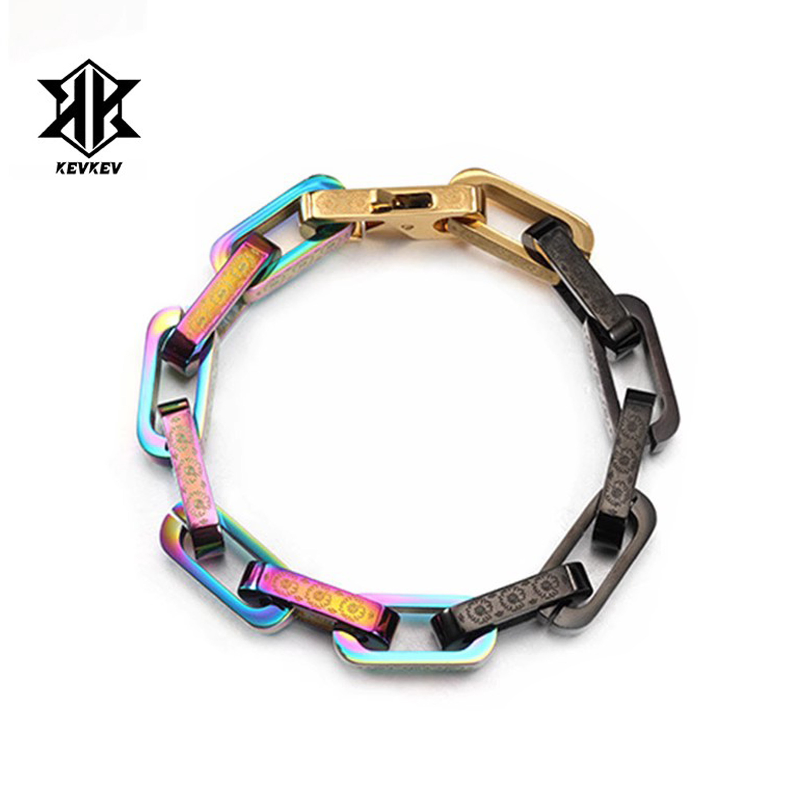 官方正品王嘉尔同款竹节街头手链