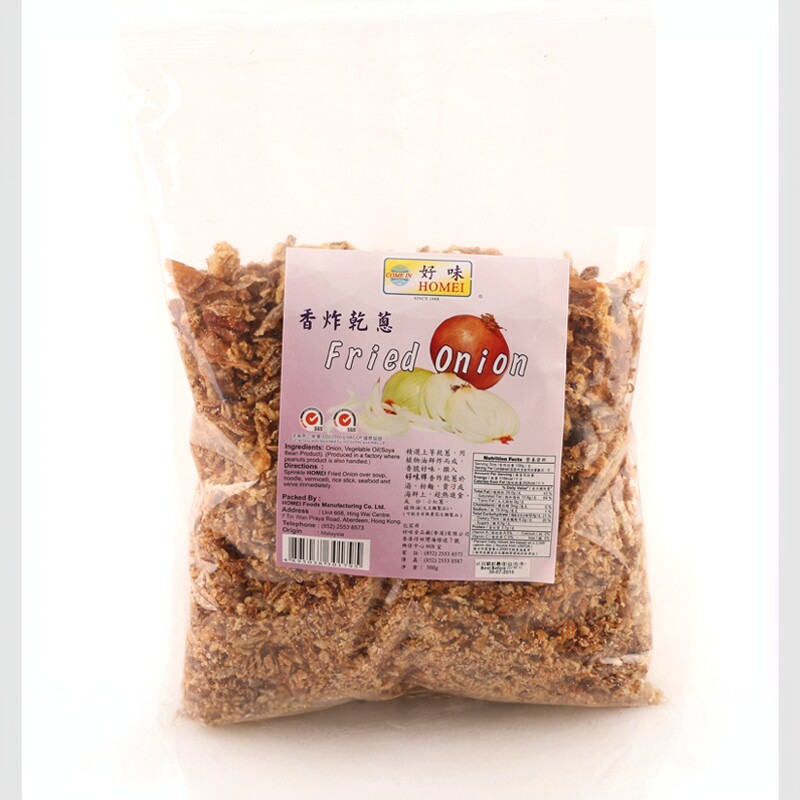 包邮 好味牌香炸干葱 500g 炸葱炸干葱头马来西亚进口炸红葱调料
