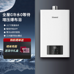 Rinnai/林内RUS-R16E51G-CB/R20E51G-CB燃气热水器恒温零冷水16升