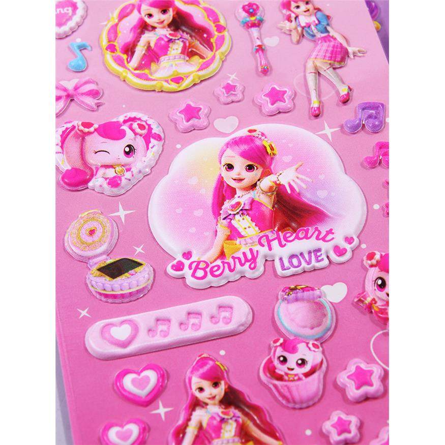 正版奇妙萌可3d立体贴画女孩奖励贴纸儿童卡通可爱公主粘贴泡泡贴,玩具/童车/益智/积木/模型,贴纸,淘宝优惠券,粉丝福利购,淘宝优惠卷