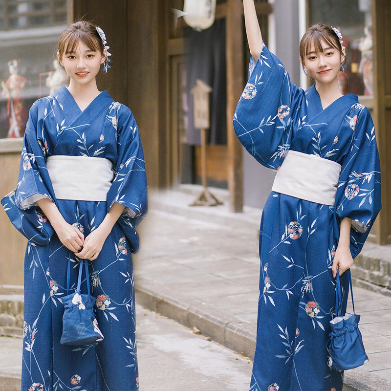 新款和服复古风神明少女和服改良日式传统樱花学生日系拍照洋装