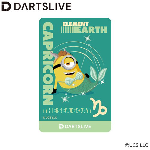 小黄人魔蝎座DARTSLIVE会员卡
