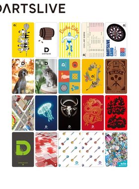 全球通用【#055期】新款DARTSLIVE飞镖机会员卡/数据卡/游戏卡