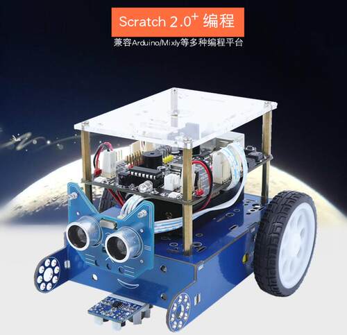 创客教智能小车慧净电子scratch