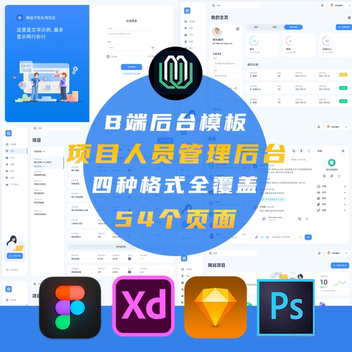 网站B端后台管理数据系统项目