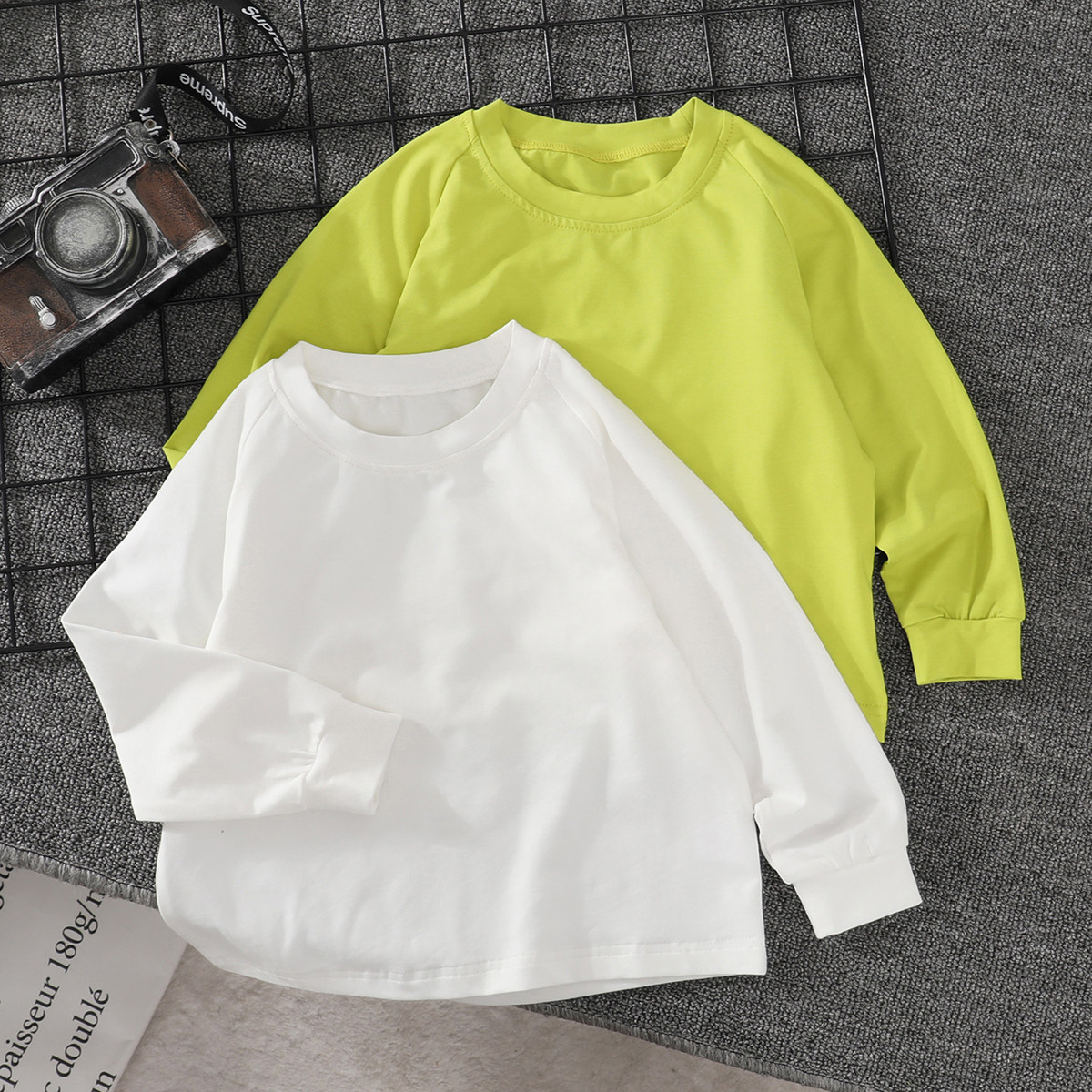 男童长袖T恤春秋薄款弹力宽松儿童打底衫大童潮t小童外穿宝宝秋衣