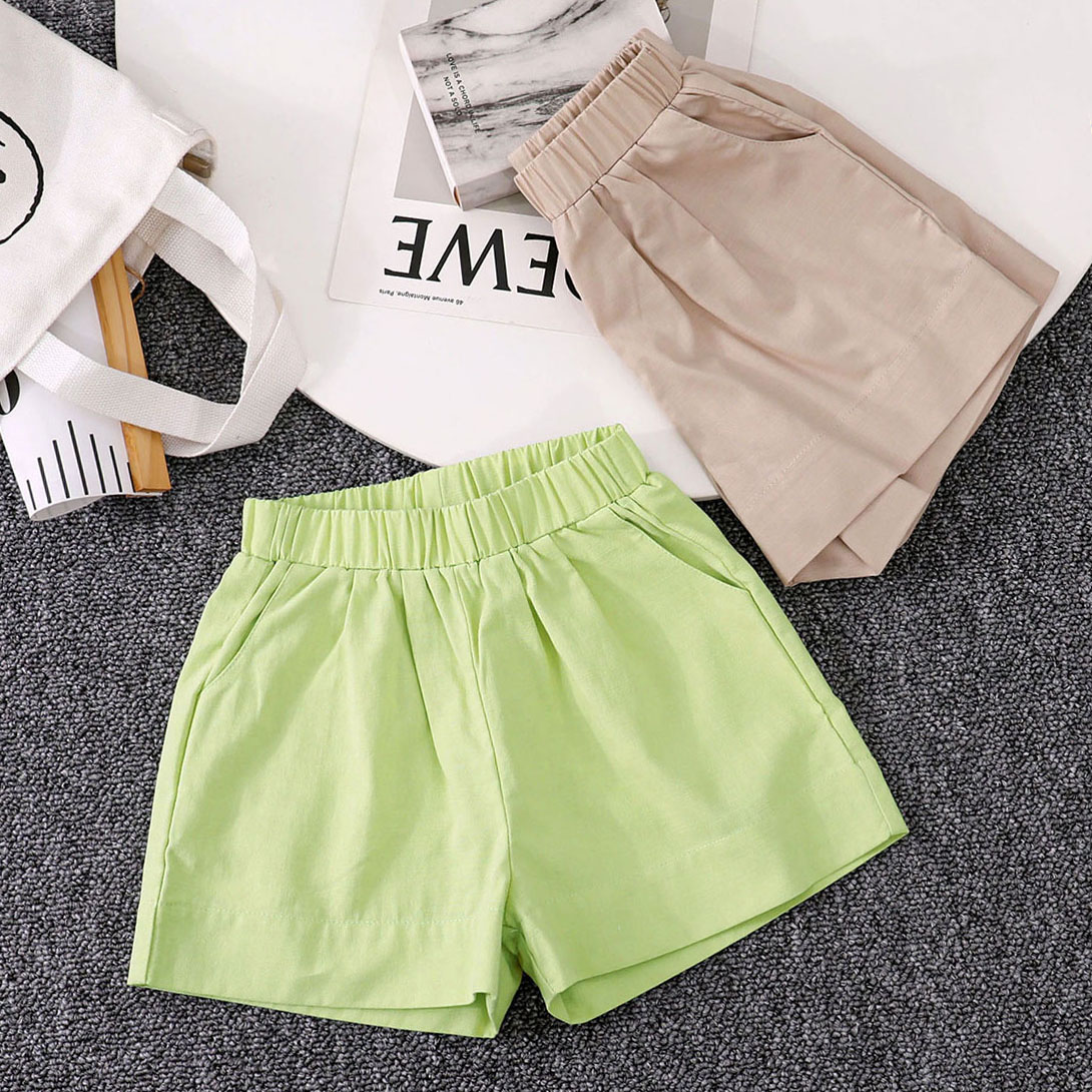 儿童夏季薄款全棉短裤