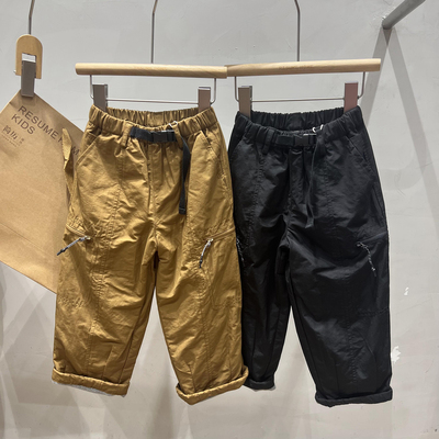 简历家双层加厚童装长裤休闲裤