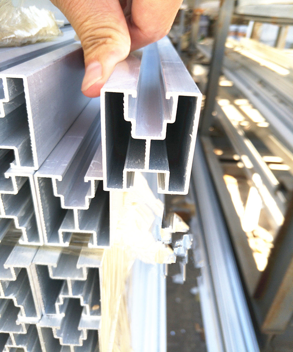 光伏导轨30*40规格彩钢瓦屋顶专用支架固定横梁龙骨铝合金6063-t5