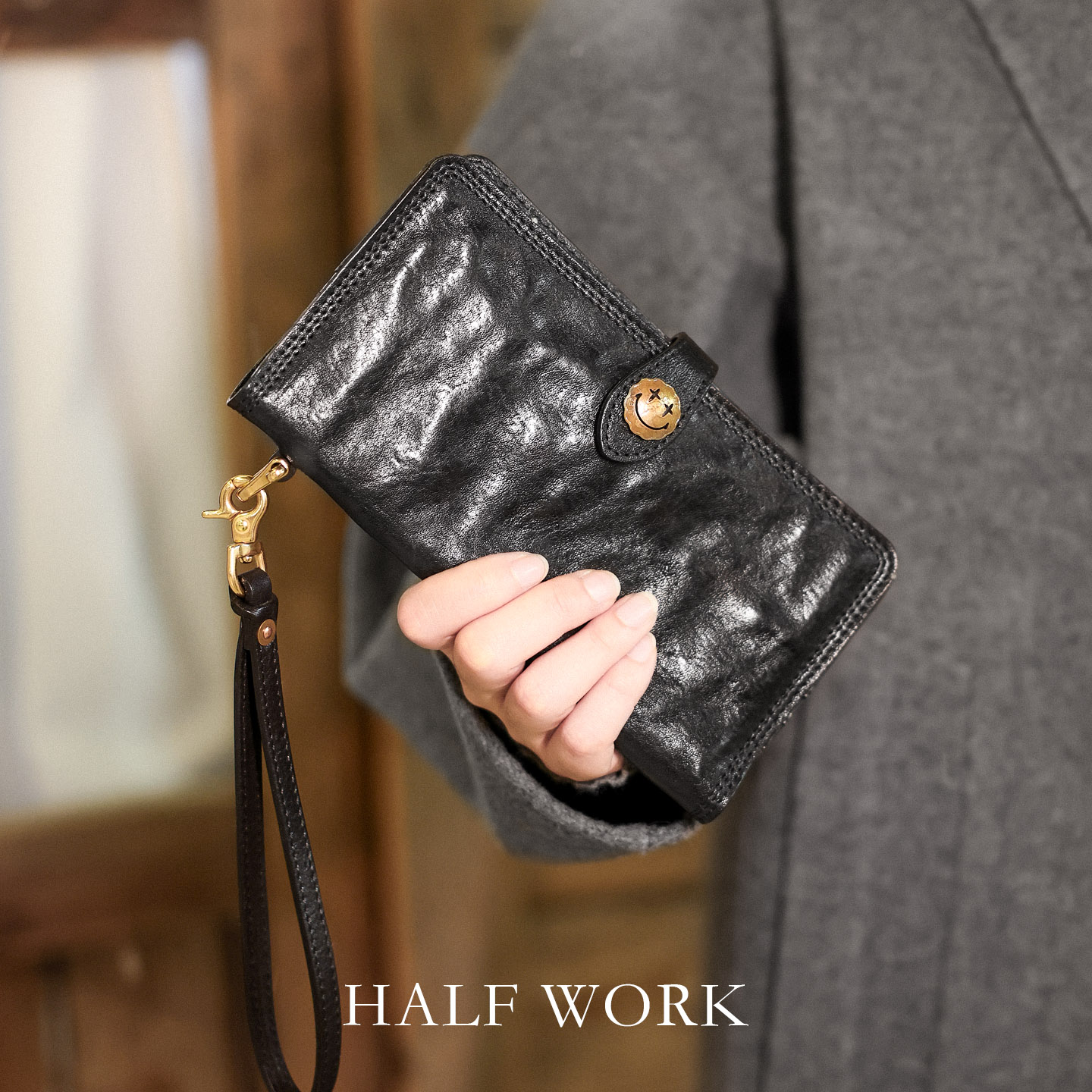 头层马皮复古做旧证件包真皮