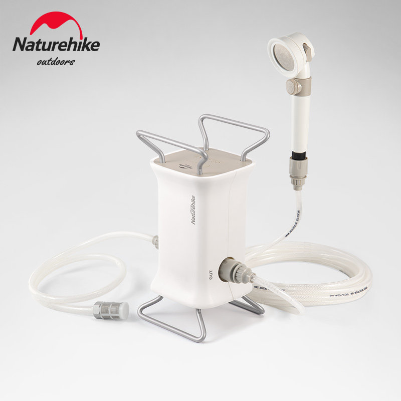 Naturehike挪客户外车载淋浴交换机便携冲凉洗澡神器淋浴器露营