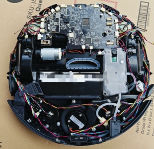 科大讯飞扫地机器人X3pro拆机配件左右行驶轮换水系统风机马达