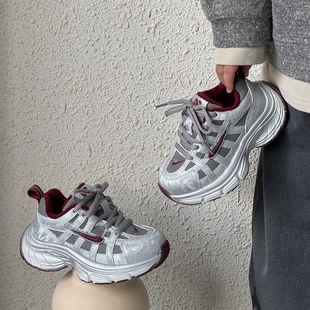 中大童休闲学生跑步鞋 男女童轻便老爹鞋 潮 儿童运动鞋 2025秋冬新款