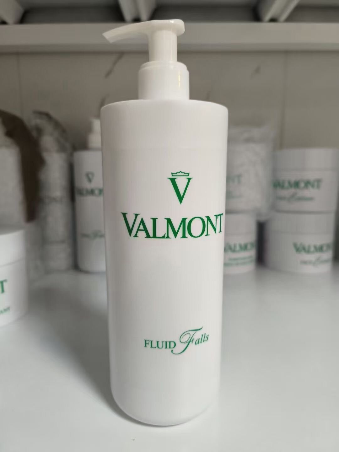 瑞士Valmont法尔曼净之泉洁肤乳500ml院装卸妆洁面二合一敏感温和