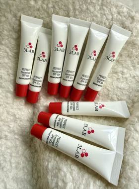 3LAB PERFECT沁润柔焦防护乳SPF50＋10ml小样无油清爽广谱防晒霜