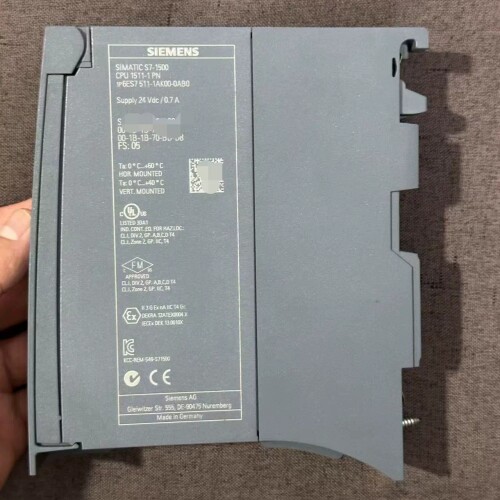 西门子S7-1500 CPU 1511-1PN模块，型号6E 议价