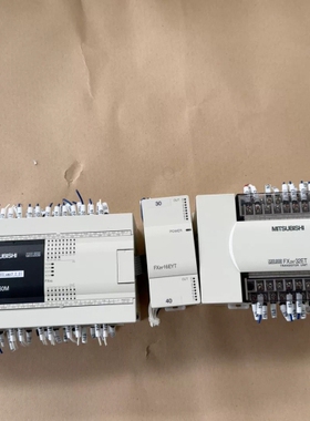 PLC FX3G-60M主控+FX2N-16EYT+FX 议价