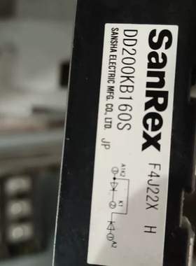 SanRex DD200KB160S 模块，200A，160 议价