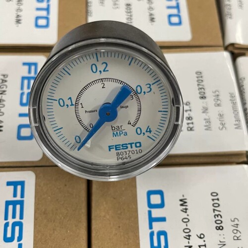 费斯托FESTO 8037010 压力表 PAGN-40-0 议价