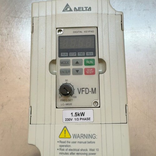 台达变频器VFD-M系列，型号VFD015M21A，1.5k 议价