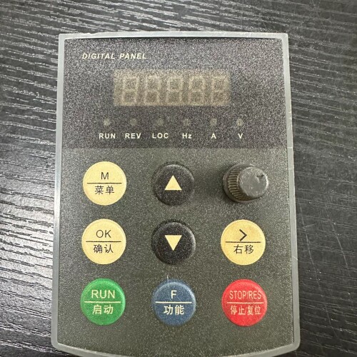 上海正控变频器面板，型号DIGITAL PANEL，功能完好 议价