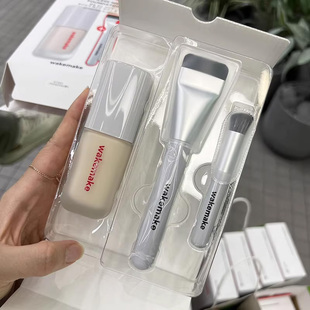 韩国许允真同款新品wakemake粉底液小样水感哑光细腻遮瑕bb霜
