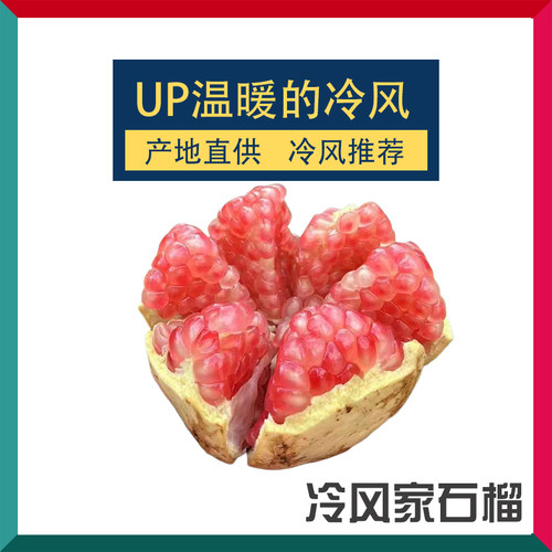 新鲜石榴 up温暖的冷风的助农小店冷风家的淘宝店