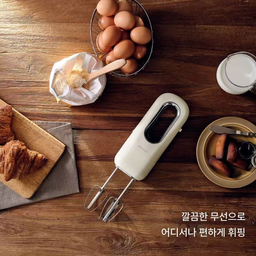 韩国代购无线打蛋器电动静音小型打蛋机自动搅拌器奶油打发器蛋糕