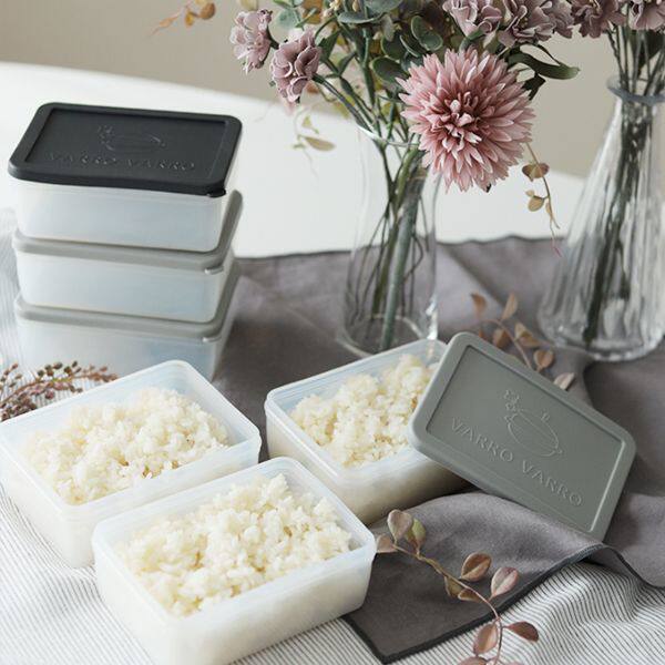 韩代购进口保鲜盒抗菌食品级冰箱冷冻冷藏收纳盒微波炉专用外带盒