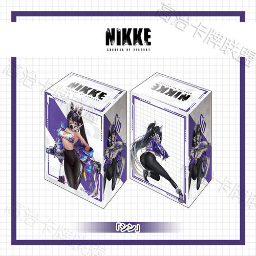 武士道动漫塑料卡盒V3 胜利女神NIKKE 森 预定 三月