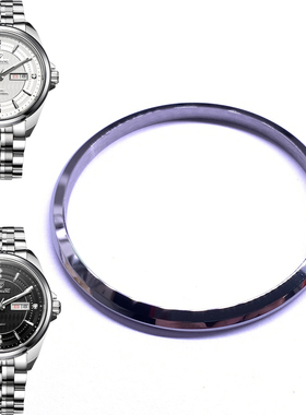 天王表壳上套原装钨钢表圈口GS5812S/DD-B手表上盖5812男原厂正品